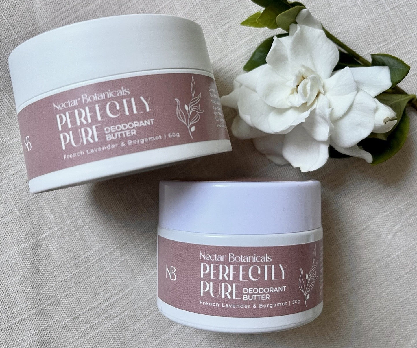 Perfectly Pure Deodorant Butter | French Lavender & Bergamot Signature Blend | Natural & Organic Deodorant